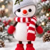 1 SNOWMAN AMIGURUMI CROCHET PATTERN