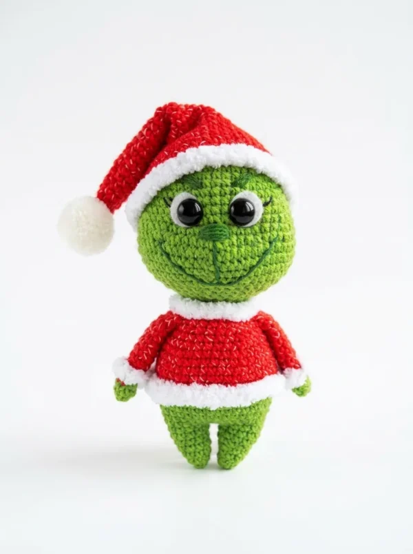 1 GRINCH CROCHET PATTERN – CHRISTMAS AMIGURUMI PDF