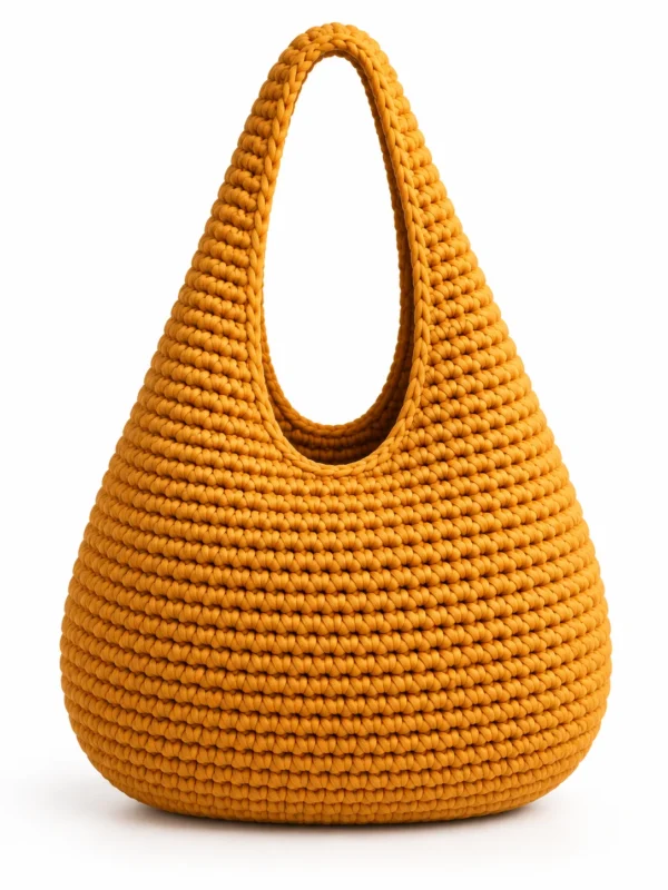 TEARDROP SHOULDER BAG CROCHET PATTERN PDF