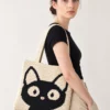 CAT TOTE BAG CROCHET PATTERN – DIGITAL PDF