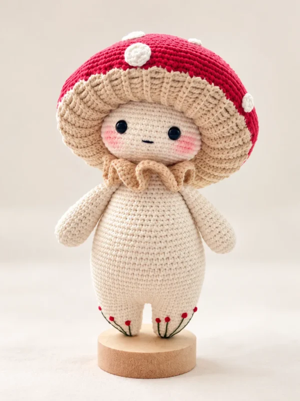 MUSHROOM AMIGURUMI CROCHET PATTERN – PDF DOWNLOAD