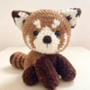 🦊 RED PANDA CROCHET PATTERN – DIGITAL PDF