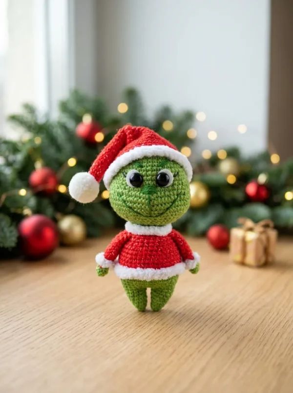 2 GRINCH CROCHET PATTERN – CHRISTMAS AMIGURUMI PDF