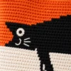 2 BLACK CAT BAG CROCHET PATTERN