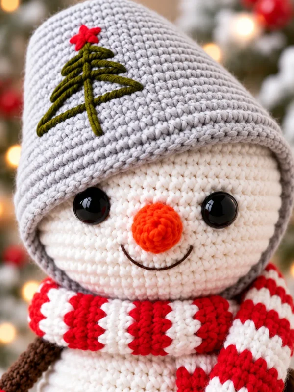 2 SNOWMAN AMIGURUMI CROCHET PATTERN