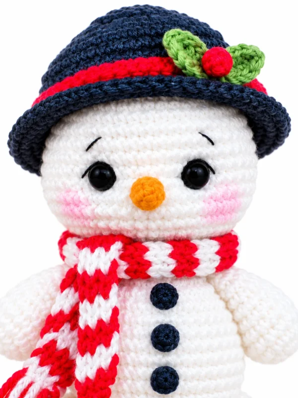 SNOWMAN CROCHET PATTERN – CHRISTMAS AMIGURUMI
