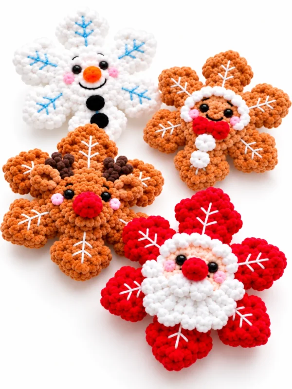 Christmas Snowflakes Crochet Pattern
