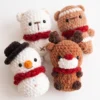 CHRISTMAS FRIENDS AMIGURUMI CROCHET PATTERN PDF