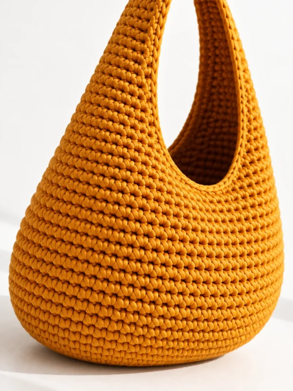 TEARDROP SHOULDER BAG CROCHET PATTERN PDF
