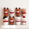 CHRISTMAS FRIENDS AMIGURUMI CROCHET PATTERN PDF