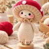 MUSHROOM AMIGURUMI CROCHET PATTERN – PDF DOWNLOAD