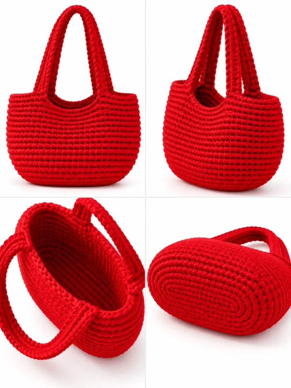 5 OVAL BAG CROCHET PATTERN