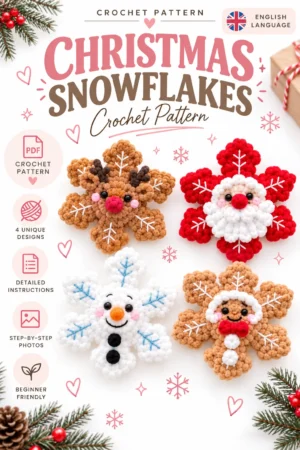 Christmas Snowflakes Crochet Pattern